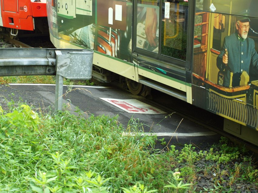 VU Radfahrer Strab Koeln Duennwald Berlinerstr Duennwalder Mauspfad P50.JPG